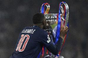 已改口!德尚:我100%支持登贝莱拿金球 他的表现毫无疑问配得上