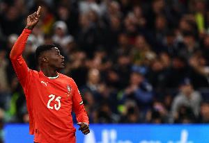 努诺-门德斯：逐渐习惯安联球场了，这里似乎给我带来好运